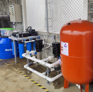 Planta de tratamiento de agua potable parque industrial 4LPS